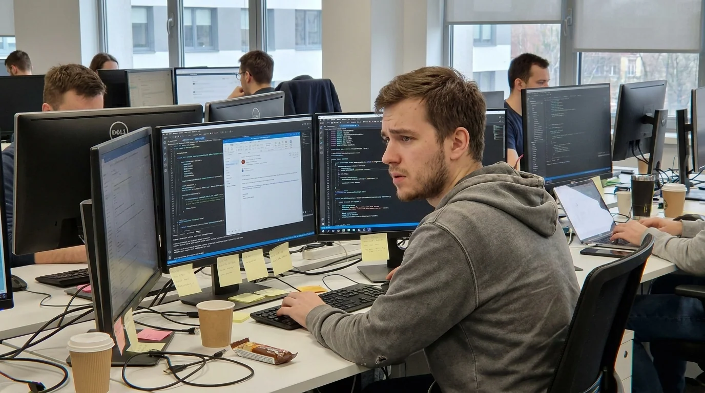 Scène du quotidien, Tech